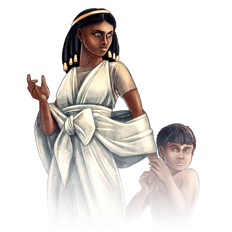 Image result for hagar and ishmael